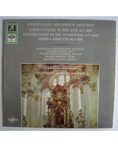 Wolfgang Amadeus Mozart (1756-1791) • Exsultate jubilate LP