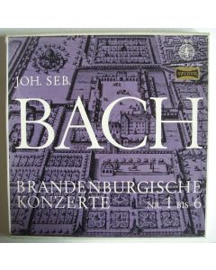 Bach (1685-1750) • Brandenburgische Konzerte Nr. 1 bis 6 2 LP-Box