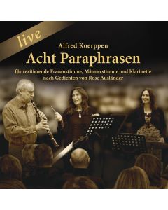 Alfred Koerppen (1926-2022) • Acht Paraphrasen CD