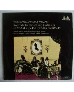 Mozart (1756-1791) • Piano Concertos No. 12 K414 & No. 14 K449 LP