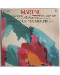 Bohuslav Martinu (1890-1959) • Piano Concertos LP