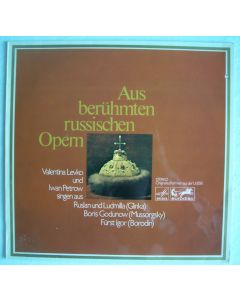 Aus berühmten russischen Opern LP