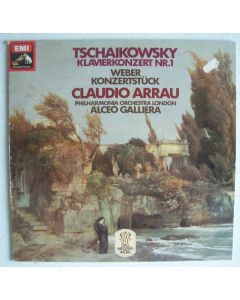 Claudio Arrau: Peter Tchaikovsky (1840-1893) • Klavierkonzert Nr. 1 LP