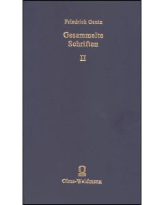 Friedrich Gentz • Gesammelte Schriften II