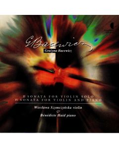 Grazyna Bacewicz (1909-1969) • Sonatas for Violin & Piano CD