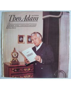 Theo Adam singt Balladen von Schubert • Wolf • Schumann und Loewe LP