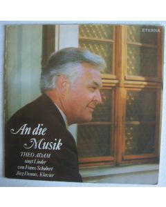 An die Musik • Theo Adam singt Lieder von Franz Schubert LP