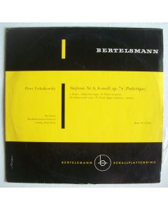 Peter Tchaikovsky (1840-1893) • Sinfonie Nr. 6, H-moll, Op. 74 (Pathétique) LP