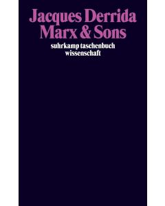 Jacques Derrida • Marx & Sons