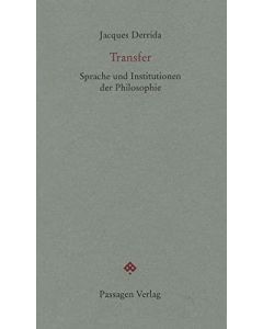 Jacques Derrida • Transfer