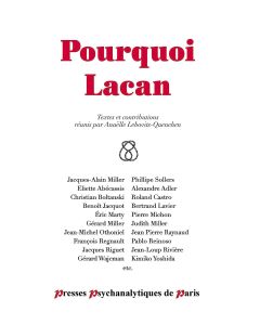 Pourquoi Lacan
