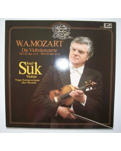 Josef Suk: Wolfgang Amadeus Mozart (1756-1791) • Die Violinkonzerte Nr. 2 & 4 LP
