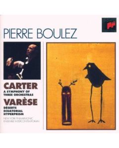 Pierre Boulez • Carter | Varèse CD