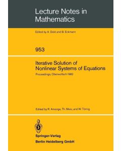 Iterative Solution of Nonlinear Systems of Equations