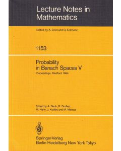 Probability in Banach Spaces V