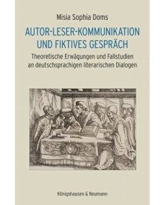 Misia Sophia Doms • Autor-Leser-Kommunikation und fiktives Gespräch