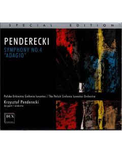 Krzysztof Penderecki (1933-2020) • Symphony No. 4 "Adagio" CD