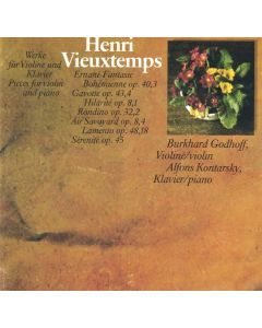 Henri Vieuxtemps (1820-1881) • Pieces for Violin and Piano Vol. II CD