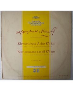 Carl Seemann: Mozart (1756-1791) • Klaviersonate KV 331 & KV 310 LP