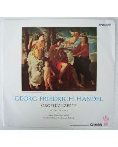 Händel (1685-1759) • Orgelkonzerte Nr. 7,  5, 9 & 11 LP • Marie-Claire Alain