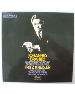 Fritz Kreisler: Johannes Brahms (1833-1897) • Violinkonzert LP