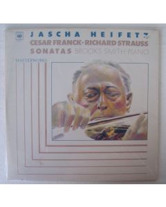 Jascha Heifetz • César Franck | Richard Strauss LP