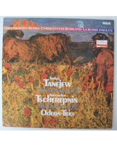 Sergei Taneyev (1856-1915) | Alexander Tcherepnin (1899-1977) • Trios LP