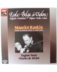 Maurice Raskin • École Belge du Violon LP