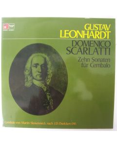 Domenico Scarlatti (1685-1757) • Zehn Sonaten für Cembalo LP • Gustav Leonhardt
