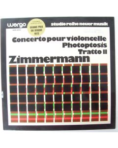 Bernd Alois Zimmermann (1918-1970) • Concerto pour Violoncelle LP