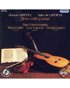 Antonio Ximénez (1751-1826) | Isidro de Laporta (1750-18080) • Trios with Guitar CD