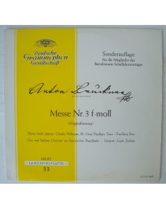 Anton Bruckner (1824-1896) • Messe Nr. 3 f-moll LP
