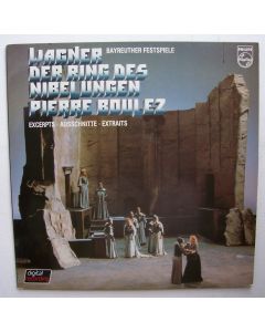 Richard Wagner (1813-1883) • Der Ring des Nibelungen LP • Pierre Boulez