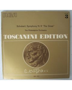 Arturo Toscanini: Franz Schubert (1797-1828) • Symphonie Nr. 9 C-Dur LP