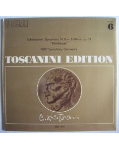 Arturo Toscanini: Peter Tchaikovsky (1840-1893) • Symphony No. 6 "Pathétique" LP