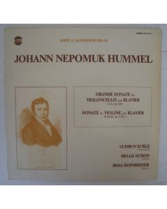 Johann Nepomuk Hummel (1778-1837) • Sonates LP
