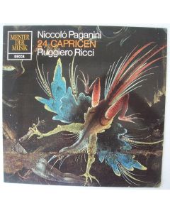 Niccolò Paganini (1782-1840) • 24 Capricen LP • Ruggiero Ricci