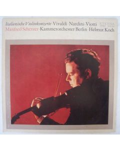 Manfred Scherzer • Italienische Violinkonzerte LP