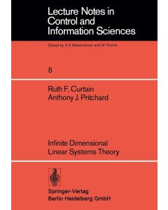 Curtain | Pritchard • Infinite Dimensional Linear Systems Theory