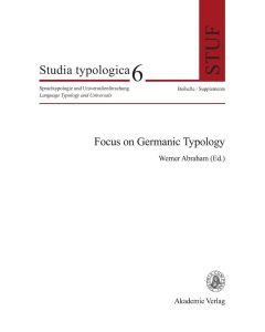 Focus on Germanic Typology