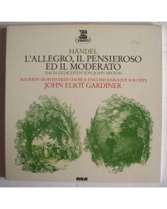 Händel (1685-1759) • L'Allegro, il Pensieroso ed il Moderato 2 LP-Box