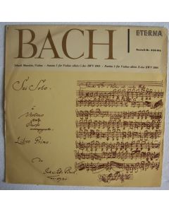 Bach (1685-1750) • Sonata 3 BWV 1005 | Partita 3 BWV 1006 LP • Yehudi Menuhin