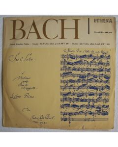 Bach (1685-1750) • Sonata 1 BWV 1001 | Partita 1 BWV 1002 LP • Yehudi Menuhin