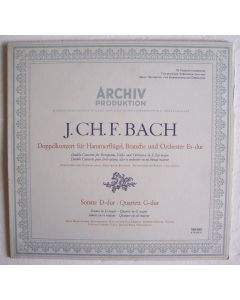 Johann Christoph Friedrich Bach (1732-1795) • Doppelkonzert LP