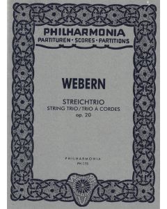 Anton Webern (1883-1945) • Streichtrio op. 20