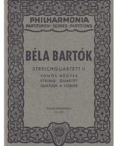 Béla Bartók (1881-1945) • Streichquartett II