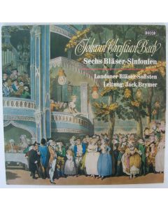 Johann Christian Bach (1735-1782) • Die sechs Bläser-Sinfonien LP