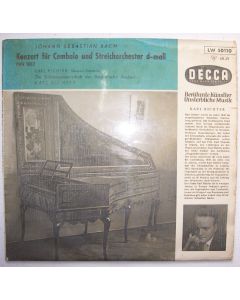 Johann Sebastian Bach (1685-1750) • Konzert für Cembalo 10" • Karl Richter