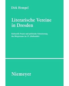 Dirk Hempel • Literarische Vereine in Dresden