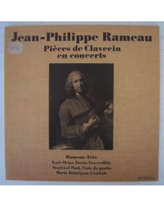 Jean-Philippe Rameau (1683-1764) • Pièces de Clavecin en concerts LP